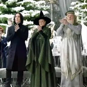 Alan-Rickman-Maggie-Smith- Michae-Gambon